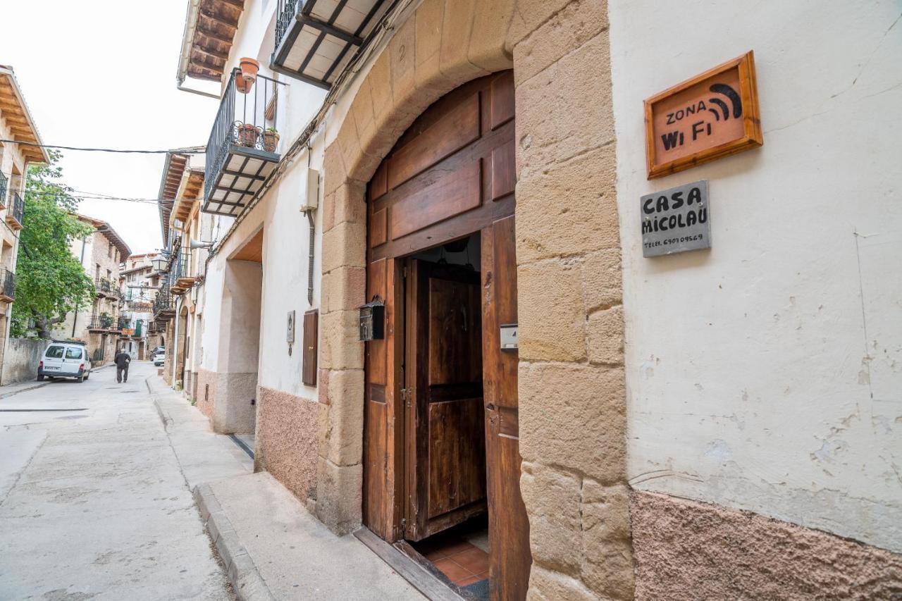 Casa Micolau Beceite Exterior foto